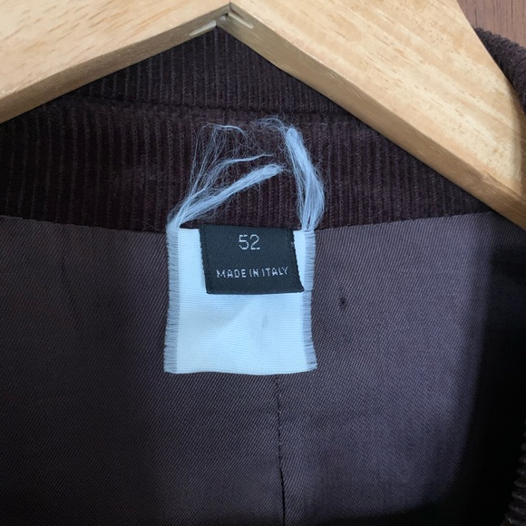 Corduroy Men’s EU 52/ US 42 Cotton Blazer Sport Coat - Picture 5 of 13